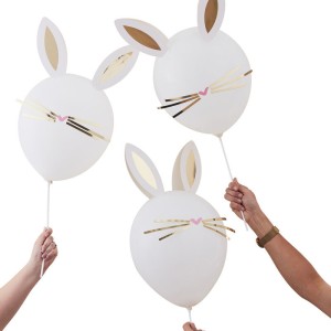 DIY - 5 Ballons Lapin - Marguerite