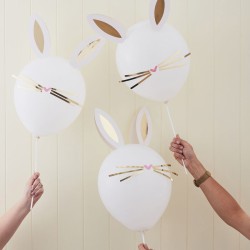 DIY - 5 Ballons Lapin - Marguerite. n1