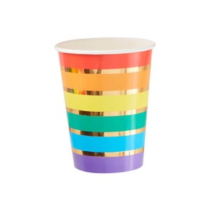 8 Gobelets Arc-en-Ciel
