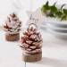 6 Marque-Places Pomme de Pin. n2
