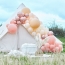 Kit Arche Luxe de 200 Ballons - Rose Gold, Pche, Nude et Corail