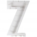 Structure  Ballons Chiffre 7 (81 cm). n4