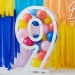 Structure  Ballons Chiffre 9 (81 cm). n1
