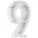 Structure  Ballons Chiffre 9 (81 cm). n4