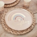 8 Assiettes Happy Everything Arc-en-Ciel Pastel. n2