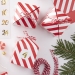 Calendrier de l Avent - 24 botes rouge & blanc. n2