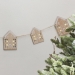 Guirlande Maison en pain d pice avec fentres lumineuses - Bois. n3