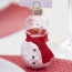 6 Marque-places Bonhomme de Neiges - Verre