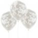 5 Ballons Confettis Flocons. n1