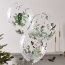 5 Ballons Confettis - Feuilles de Houx