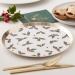 8 Assiettes Feuilles de Houx. n1