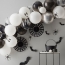 Kit Arche 40 Ballons Halloween - Noir et Blanc