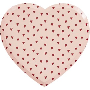 8 Assiettes Coeur - Love