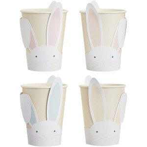 8 Gobelets Lapin de Pques Pastel