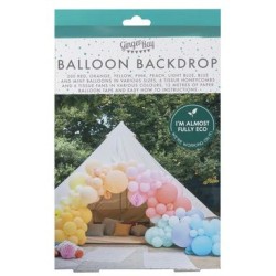 Kit Arche de 200 Ballons avec boules alvoles - Multicolore. n2
