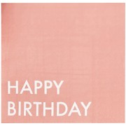 16 Serviettes Happy Birthday
