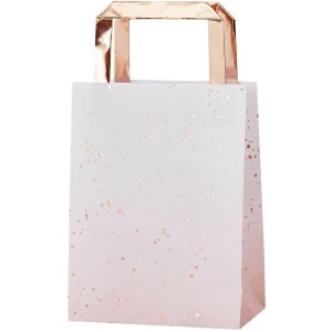 5 Pochettes Cadeaux Rose Ombr/Rose Gold