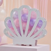Structure à Ballons Coquillage - Sirène Iridescente