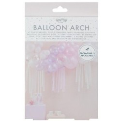 Kit Arche de 50 Ballons Coquillage - Sirne Iridescente. n2