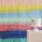 Rideau Papier de Soie Ombré - Rainbow images:#0