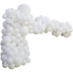 Kit Arche de 200 Ballons - Blanc. n1