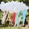 Guirlande de Ballons Nuage Blanc / Banderoles Rainbow images:#0
