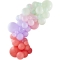 Kit Arche de 75 Ballons - Dinosaures Rose images:#1