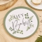 8 Assiettes Botanical Hey Baby images:#1