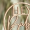 Cake Topper Bois Botanical Hey Baby images:#2