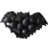 Structure  Ballons Halloween - Chauve-Souris Lumineux