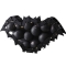 Structure à Ballons Halloween - Chauve-Souris Lumineux images:#0