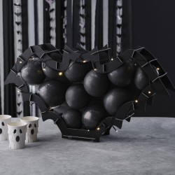 Structure à Ballons Halloween - Chauve-Souris Lumineux. n°1
