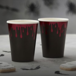 8 Gobelets Bloody Black. n°1