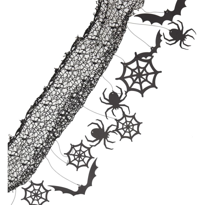 Guirlande Toile d Araignée Halloween 
