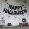 Kit Guirlande Ballons - Happy Halloween avec Chauve-Souris et Toile d'Araignée images:#1