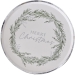 8 Assiettes Merry-Christmas - Argent. n°1
