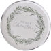8 Assiettes Merry-Christmas - Argent. n1