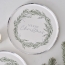 8 Assiettes Merry-Christmas - Argent