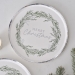 8 Assiettes Merry-Christmas - Argent. n2