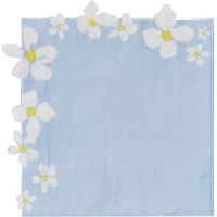 Contient : 1 x 16 Serviettes - Floral Pastel