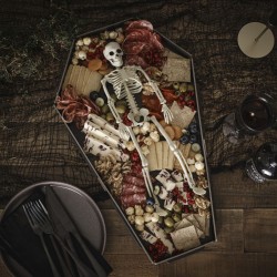 Centre de Table Halloween Cercueil  +  Squelette. n1