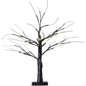 Arbre d'Halloween LED - Noir