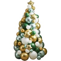 Sapin de Nol Vert - Ballons