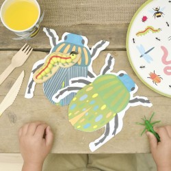 16 Serviettes Insectes. n°1
