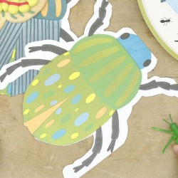 16 Serviettes Insectes. n°2