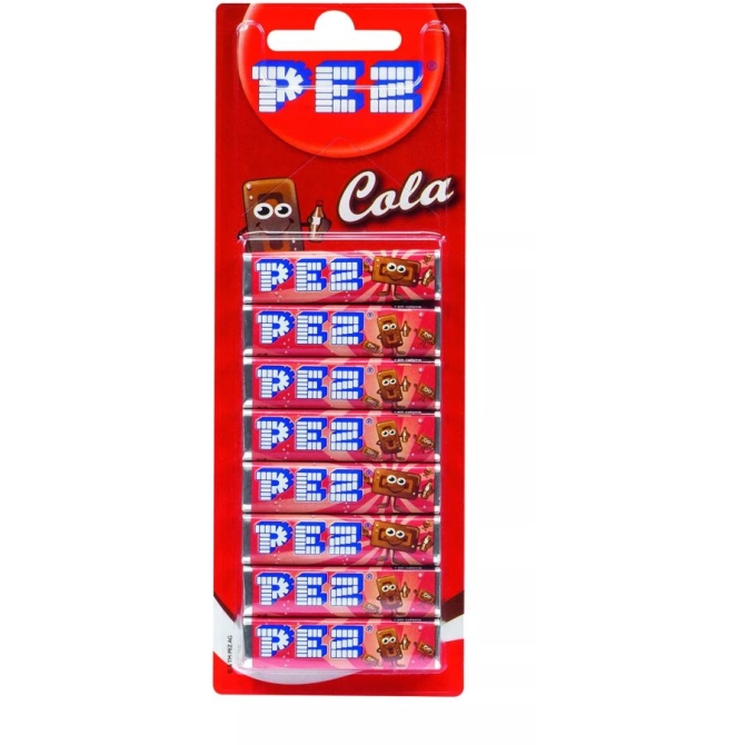 8 Recharges PEZ - Cola 