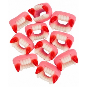 10 Bonbons Dents de Vampire