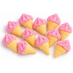 10 Cornets de Glace Marshmallow
