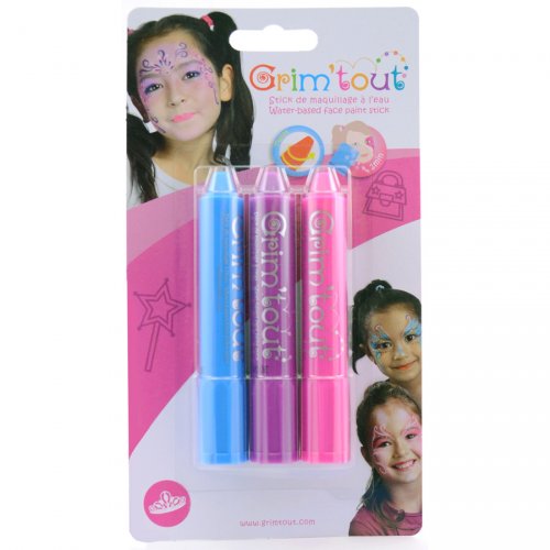 3 Sticks de Maquillage Princesse 