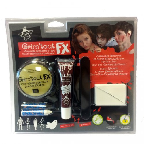 Kit Maquillage Effets Spciaux Halloween 